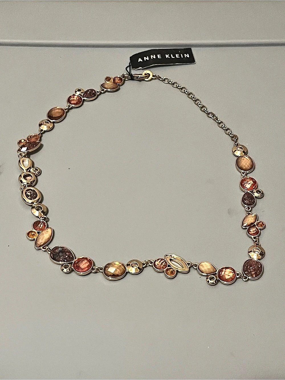 Anne Klein Multicolor Pendant Necklace NWT